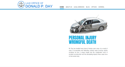 Desktop Screenshot of donalddaylaw.com